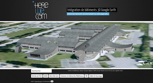Visite virtuelle 3D du campus de savoie technolac
